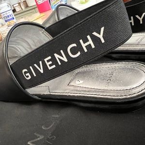 Givenchy sling back mule shoes…Sz 37/7Like new and authentic!!